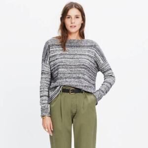 Madewell Treadmix Boatneck Gray Sweater